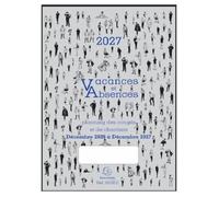 Exacompta Planning Vacances/Absences Décembre 2009 à Décembre 2010