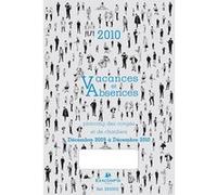 Exacompta Planning Vacances/Absences Décembre 2009 à Décembre 2010