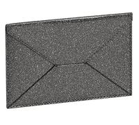 Exacompta - Pochette enveloppe Eden 10,5x15,5cm Aléatoire | Fermeture par bouton pression, Matiere synthétique pailletée, Fabriqué en France