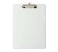EXACOMPTA Porte-bloc avec pochette - Format 23x32cm pour A4 - Blanc