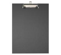 EXACOMPTA Porte-bloc papier enduit - Format 23x32cm pour A4 - Noir
