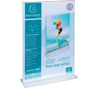 Exacompta Porte-brochures 84158D T-form PMMA A4