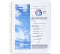 EXACOMPTA Porte-brochures avec pochette pliable, DIN A4, PP