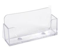 EXACOMPTA Porte-cartes de visite 1 compartiment transparent