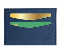 Exacompta - Porte-cartes Denim avec poche 10,3x7,5cm Bleu