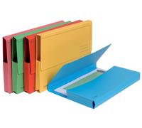 Exacompta Porte-documents Forever® 200 feuilles A4 24,5 x 32,5 cm carte recyclée Couleurs assorties Lot de 5