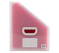 EXACOMPTA Porte-revues à 12 compart. PP Crystal