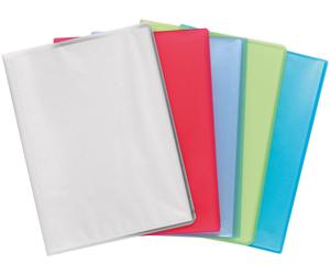 Exacompta Porte vue en polypropylène CHROMALINE, 120 vues, assortis