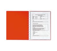 Exacompta Porte vues à anneaux Linicolor A4 - 30 pochettes - 60 vues - Assortis