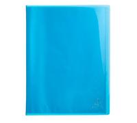 Exacompta Porte Vues Iderama Polypro Lisse 60 Vues Bleu Clair