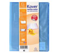 Exacompta Protège-Cahier Translucide Kover® - 17x22cm - Couleurs Assorties