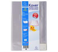 EXACOMPTA Protège-cahier translucide Kover® - 21x29,7cm - Incolore