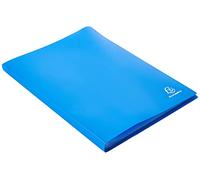 EXACOMPTA Protège-documents A4 Polypro 60 pochettes 120 vues Bleu