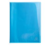 EXACOMPTA Protège-documents en polypropylène semi rigide IDERAMA PP 80 vues - A4 - Bleu clair