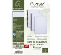 Exacompta Pt 25 Plats Couv Forever A4 270g Blanc