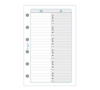 EXACOMPTA Recharge accessoire Exatime 14 adresses-téléphones 32 feuillets 126x81 mm