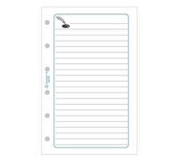 EXACOMPTA Recharge accessoire Exatime 17 notes 47 feuillets 172x105 mm