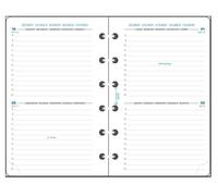 Exacompta - 14242E - Recharge Exatime 14 - Journalier 2 jours/page - Janvier à décembre 2025