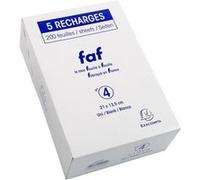 EXACOMPTA Recharge de feuilles 'BLOC FAF', no.4, uni G