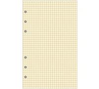 Exacompta - 28211E - Recharge Bloc de feuilles quadrillé pour organiseur Exatime 21 - 40 feuillets Ivoires