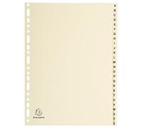 Intercalaires Exacompta carte Peau A4 26 Positions A-Z G