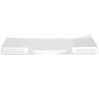 Exacompta - Réf. 11313D - 1 corbeille à courrier COMBO MIDI - dimensions utiles 34 x 25 x 6,5 cm - pour format A4 + - peut contenir 500 feuilles - couleur blanc