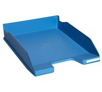 Exacompta - Réf. 11365D - 1 corbeille à courrier COMBO MIDI Forever Young - dimensions utiles 34 x 25 x 6,5 cm - pour format A4+ - peut contenir 500 feuilles - certifiée Ange Bleu - couleur bleu