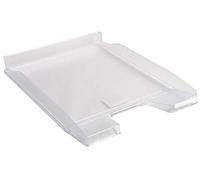 Corbeille à courrier slim Exacompta - cristal