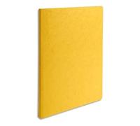 Exacompta 11506H Lot de 50 Chemises à dos rainé 400 g/m² 24 x 32 cm pour A4 Jaune G