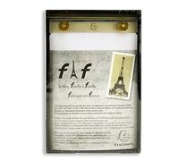 Exacompta - Réf. 12114E - 1 Bloc de bureau FAF rechargeable de 170 feuilles blanches microperforées détachables - Dimensions 22 x 13,5 cm - Format N° 4 - uni blanc