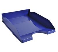 Exacompta - Réf. 123104D - 1 corbeille à courrier - 34,5 x 25,5 x 6.5 cm - bleu nuit