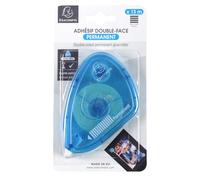 Exacompta - Réf. 12996E - Carton de 36 dérouleurs d'adhésif double-face permanent pour photos - Longueur : 13 m - Adhésif permanent prédécoupé