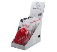 Exacompta - Réf. 12997E - Carton de 36 dérouleurs d'adhésif Double-Face repositionnable pour Photos - Longueur : 15 m - Permet de Coller, décoller et recoller sans Laisser de Traces