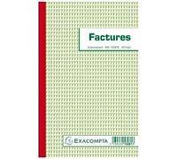 Manifold Exacompta 50 feuillets Factures 21x13,5cm Tripli G
