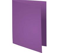Exacompta - Réf. 150008E - Carton de 10 paquets de 100 sous-chemises FLASH 80 g/m2 aux teintes vives - 100% recyclées et certifiées Ange Bleu - dimensions 22 x 31 cm pour format A4 - couleur lilas