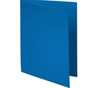 Exacompta - Réf. 150010E - Carton de 10 paquets de 100 sous-chemises FLASH 80 g/m2 aux teintes vives - 100% recyclées et certifiées Ange Bleu - dimensions 22 x 31 cm pour format A4 - bleu foncé