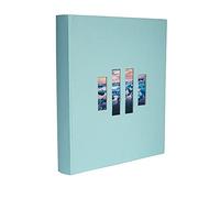 Exacompta Album photo MILANO – 300 photos, 60 p. noires, 29×32 cm, couverture verte effet textile