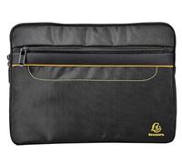 Exacompta - Réf. 17134E - 1 Housse tablette et ordinateur 13'' Exactive - une poche zippée à l'avant pour ranger une tablette, un téléphone - intérieur tissu matelassé - dim 36 x 26,5 x 3,5 cm - Noir