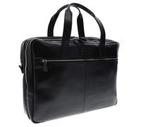 Sacoche en cuir pour pc portable 15,6 pouces Exactive double compartiment