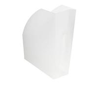 Exacompta - Réf. 18057D - Porte-revues/Range-revues THE MAGAZINE - Dimensions 29,2 x 11 x 32 cm - Pour documents formats A4-A4+, catalogues, magazines - Coloris givre