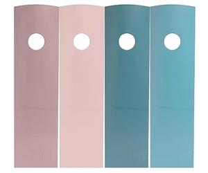 Exacompta - Réf. 182606SETD - Set de 4 classeurs à revues MAG-CUBE Skandi, porte-revues, catalogues, magazines, rangement pour documents format A4 et A4 maxi - largeur 27,5 xm - 4 couleurs assorties