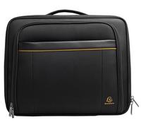 Exacompta Exactive - Valise verticale - mince - polyester RPET - noir - 15.6" G