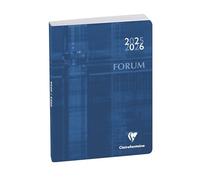 Exacompta - Réf 184072E - 1 Agenda Forum Métric 12 x 17 cm Journalier Août 2025 à Juillet 2026 - Bleu