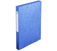 Exacompta Boîtes de classement Cartobox Carte lustrée Nature Future® - Dos 25 mm - Lot de 25 - Bleu