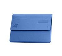 Exacompta - Réf. 211/5001Z - Carton de 25 Chemises poche Forever 300g FC assorti - Bleu