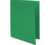 Exacompta - Réf. 217104E - Carton de 10 paquets de 10 chemises rigides ROCK''S 210 g/m2 aux couleurs vives - chemises certifiées PEFC™ - dimensions 24 x 32 cm pour format A4 - couleur sapin