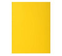 Exacompta - Chemise rigide ROCK'S 210 g/m² A4 24x32 cm PEFC - Paquet de 10 Jaune citron