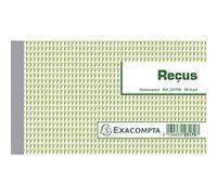 Exacompta - Réf. 23170E - 1 Manifold REÇUS - 50 feuillets numérotés et autocopiants en 2 exemplaires (1 original + 1 copie) - format 105 x 180 mm - certifié FSC - fabriqué en France
