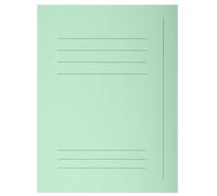 Exacompta - Réf. 235004E - Paquet de 50 chemises rigides imprimées avec 3 rabats SUPER 210 g/m² - couleurs pastel - certifiées PEFC™- dimensions 24 x 32cm pour documents format A4 - couleur vert clair