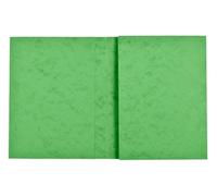 Exacompta - Réf. 32123E - Carton de 100 protège-cahiers 17x22 cm en carte lustrée véritable, avec champ d'inscription - Idéal pour l'école, collège, universités - Coloris vert